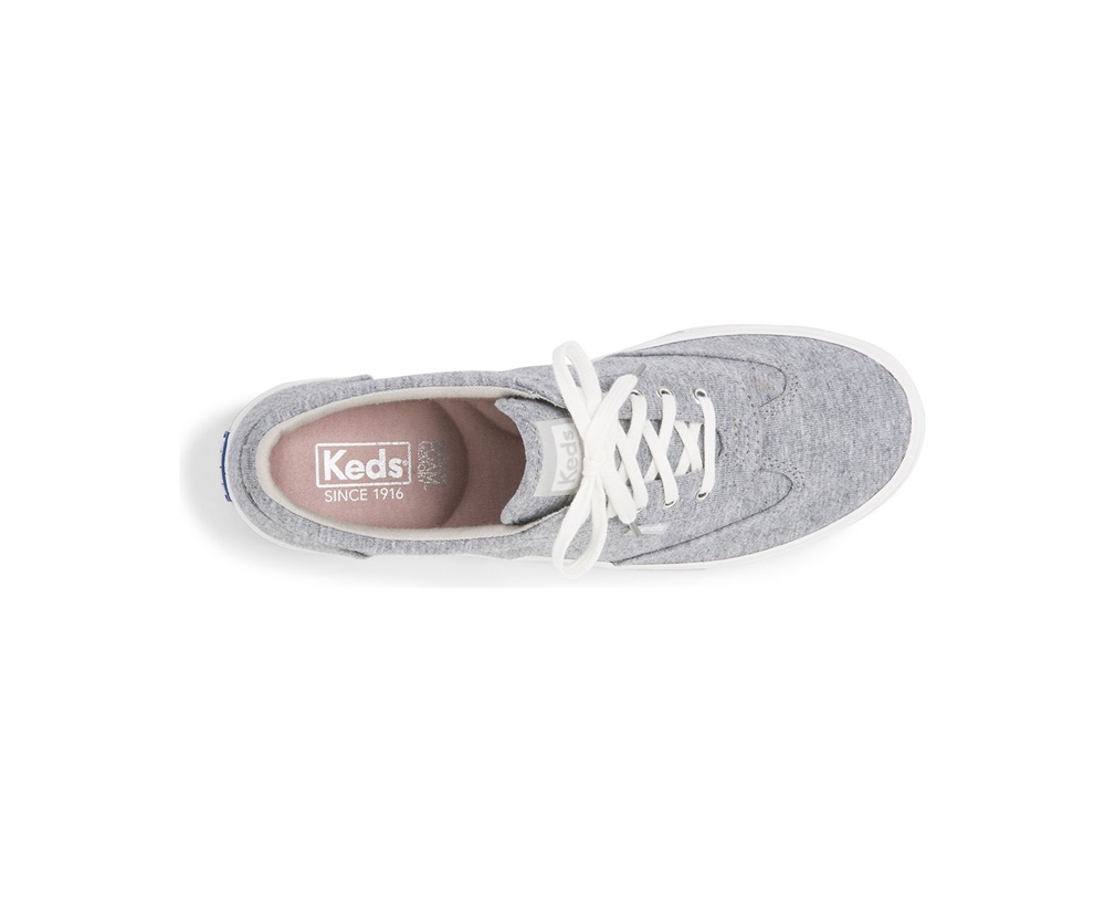 Zapatillas Keds Mujer Gris - Courty Jersey - 987-PJFLUX